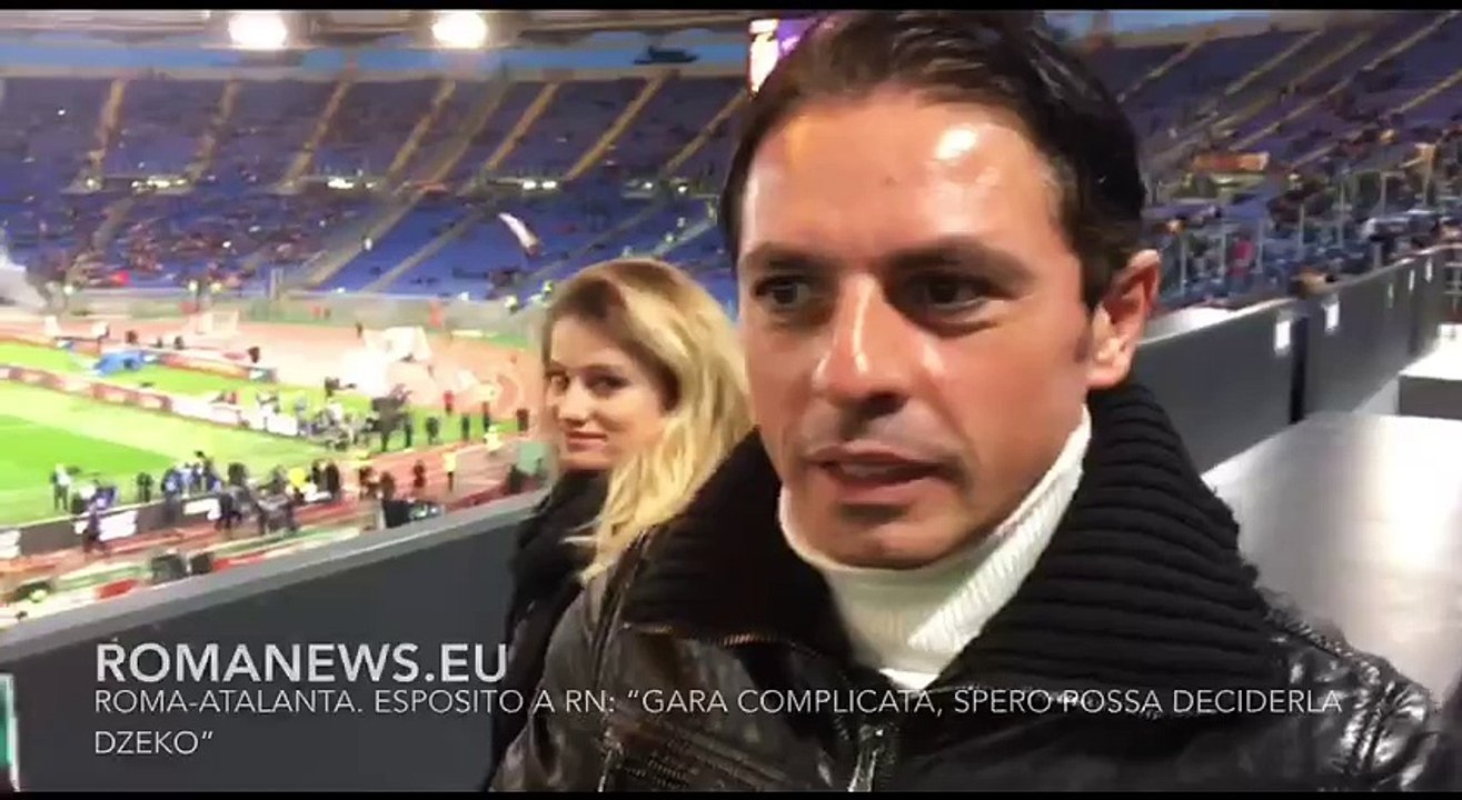 Roma-Atalanta. Esposito a RN: "Spero possa deciderla Dzeko”