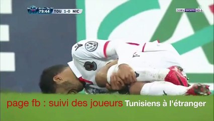 quelques actions de bassem srarfi vs Toulouse