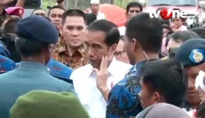 Presiden Beri Santunan Korban Gempa