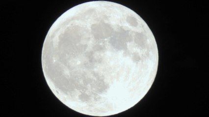Full Moon Zoom View With My Lovable Sony HDR CX-409
