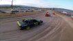Course de Stock Car poursuivie par un drone ! Impressionnant de vitesse !