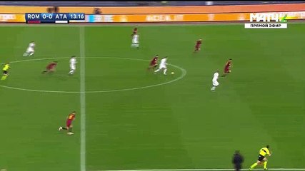 Andreas Cornelius Goal HD - AS Roma	0-1	Atalanta 06.01.2018