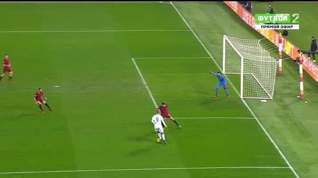 Andreas Cornelius Goal HD - AS Roma	0-1	Atalanta 06.01.2018