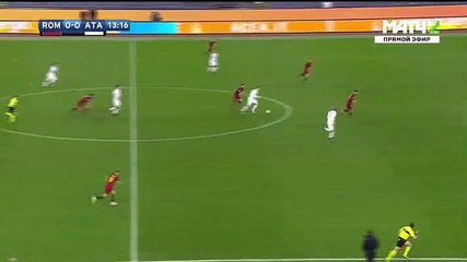 Andreas Cornelius Goal HD - AS Roma	0-1	Atalanta 06.01.2018