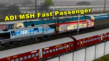 Ahmedabad - Mahesana Passenger Departure On Time || IR In MSTS Opain rail