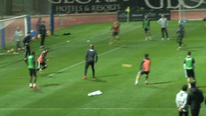 Beşiktaş'ta Kıran Kırana Antrenman