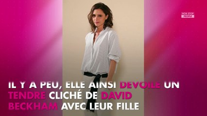 David Beckham s’affiche très complice avec sa fille Harper (Photo)