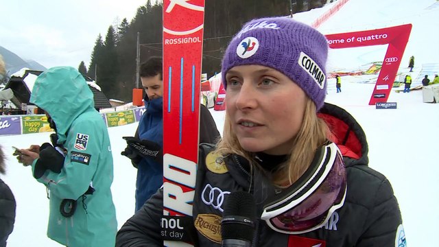 Interview - 2e place de Tessa Worley sur le Slalom Géant de Kranjska Gora - Vidéo FFS/Eurosport