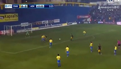 Amazing Goal Araujo S. (0:3) Panaitolikos - AEK Athens
