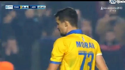 1-4 Vlad Morar Goal - Panaitolikos vs AEK Athens 06.01.2018
