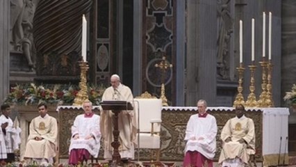 El papa dice que el dinero y el éxito son astros fugaces que "se estrellan"