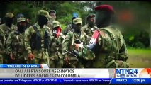 Secretario general de la ONU alertó sobre el creciente número de asesinatos de líderes sociales en Colombia