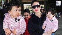 Taimur Ali Khan Looks ADORABLE While Returning From Switzerland With Kareena