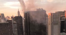 New York'taki 58 Katlı Trump Tower'da Yangın Çıktı: 2 Yaralı