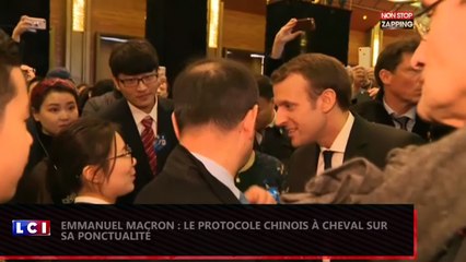 Emmanuel Macron : le protocole chinois s’inquiète de la ponctualité du Président (vidéo)