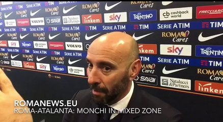 Roma-Atalanta: Monchi in mixed zone