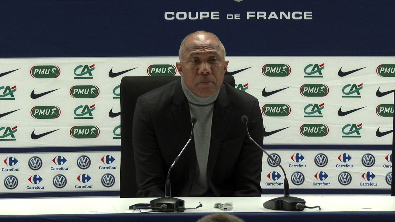 CDF : La réaction d'Antoine Kombouaré après EAG-Niort (1-0)