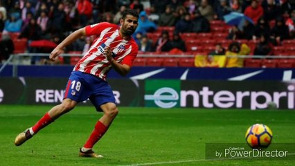 Diego Costa scores and gets sent-off on his first start for Atletico Madrid on SaturdayFormer Chel