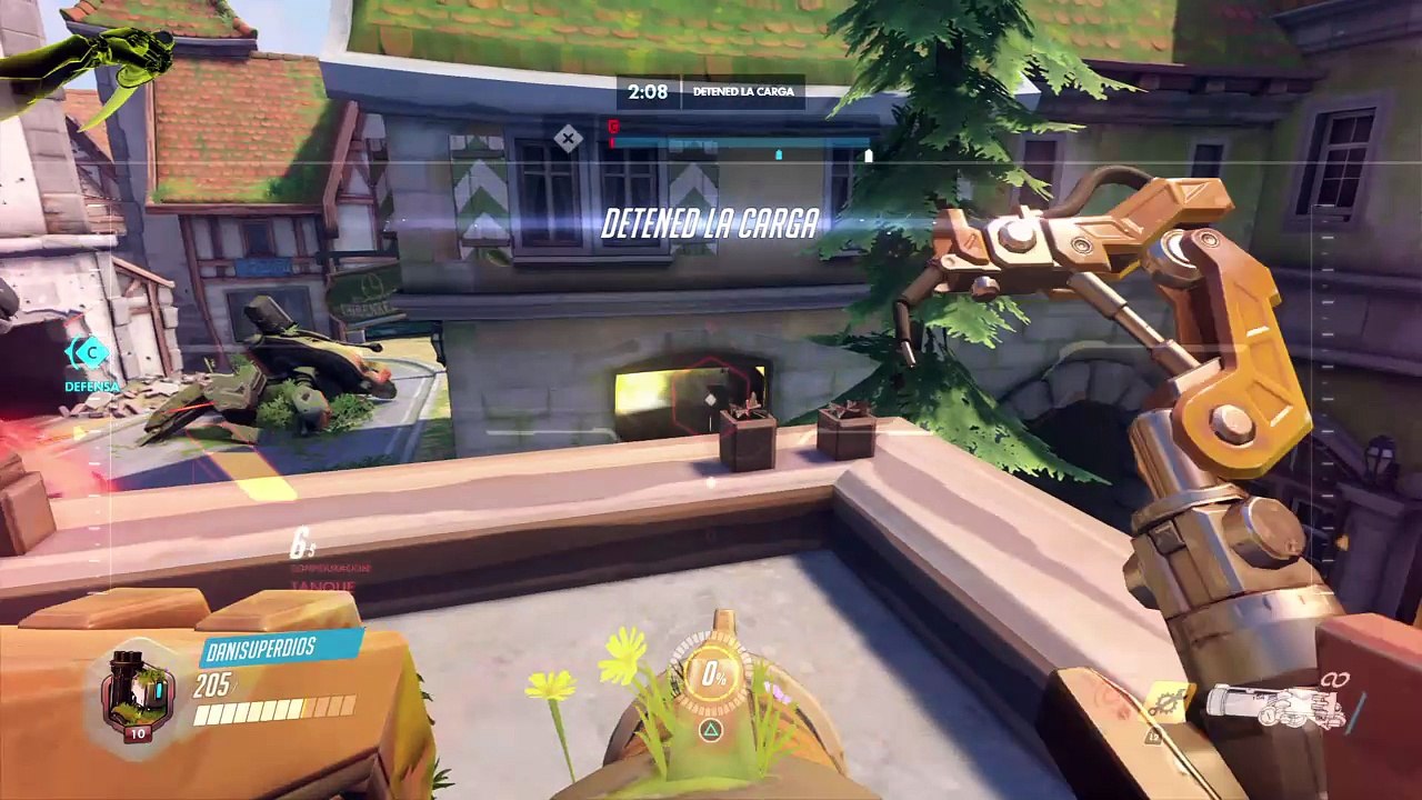 Overwatch jugada destacada con bastion 3