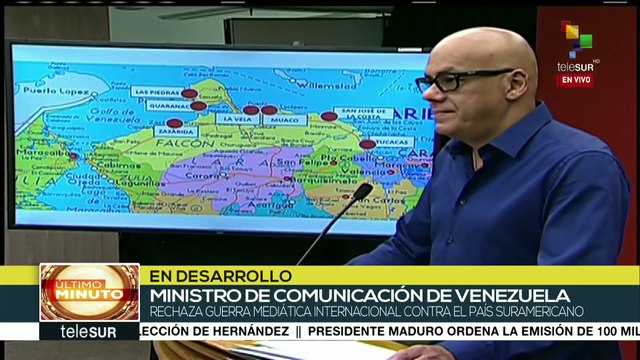 Venezuela: Min. de Comunicación rechaza sanciones de EEUU a la FANB