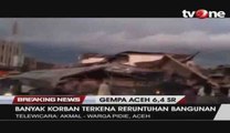 Gempa Aceh, Ratusan Korban Terkena Reruntuhan Bangunan