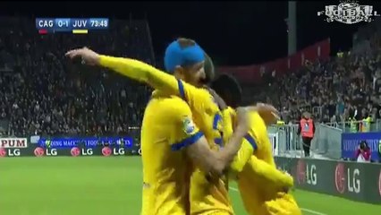 Goal Bernardeschi --Cagliari vs Juventus 0-1 06-01-2018