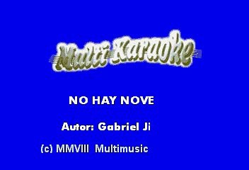 Banda El Recodo - No hay novedad (Karaoke)