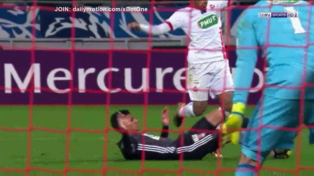 Anthony Robic penalty Goal HD - Nancy 1 - 1 Lyon - 06.01.2018 (Full Replay)