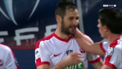 1-1 Antony Robic Penalty Goal France  Coupe de France  Round 9 - 06.01.2018 AS Nancy-Lorraine 1-1...