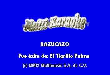 El Tigrillo Palma - Bazucazo (Karaoke)