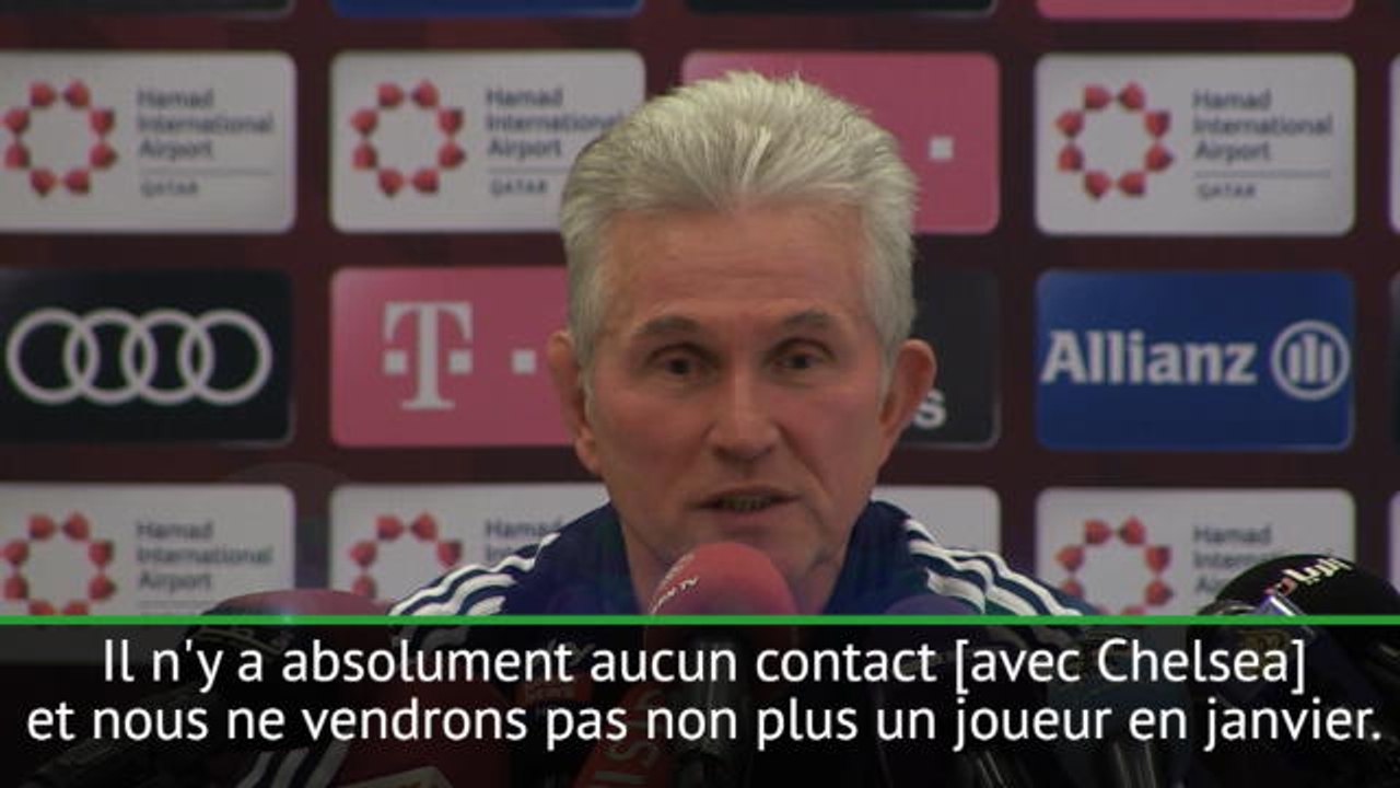 Transferts - Heynckes : "Vidal ? Il n'y a aucun contact avec Chelsea"