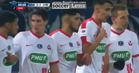 Maxwel Cornet But HD - Nancy 2-3 Lyon 06.01.2018