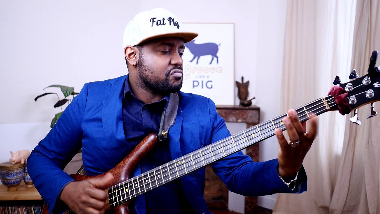 Improvisation quintolet en Slap à la guitare basse - Cours de basse   Johann Berby [BassistePro.com]