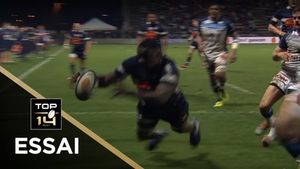 TOP 14 - Essai Yoan TANGA (SUA) - Agen - Castres - J15 - Saison 2017/2018