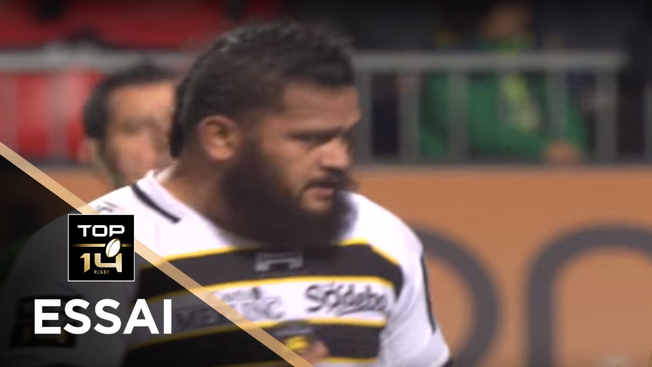 TOP 14 - Essai Vincent PELO (SR) - Oyonnax - La Rochelle - J15 - Saison 2017/2018