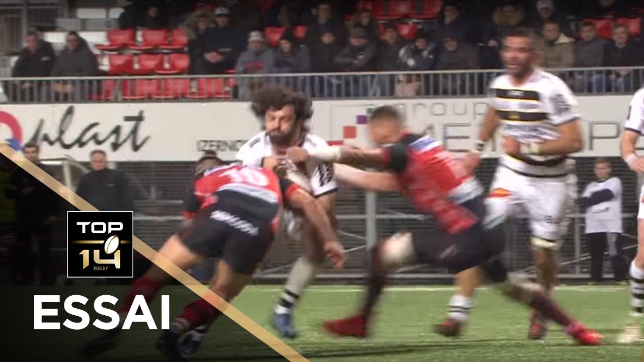 TOP 14 - Essai Kevin GOURDON (SR) - Oyonnax - La Rochelle - J15 - Saison 2017/2018