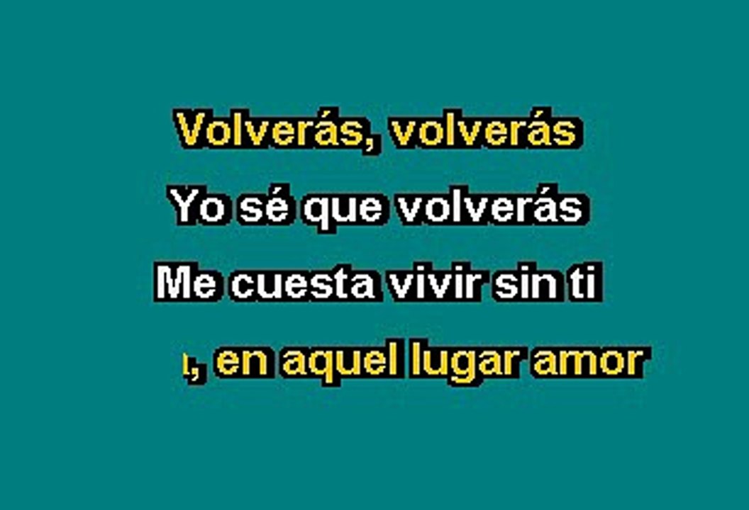 En aquel lugar - Orquesta Adolescente (Karaoke)