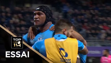 TOP 14 - Essai Nemani NADOLO (MHR) - Montpellier - Paris - J15 - Saison 2017/2018