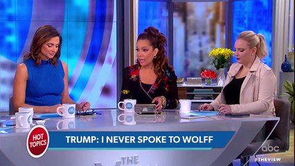 Trump Wolff Book Fire And Fury Is Full Of Lies  The View