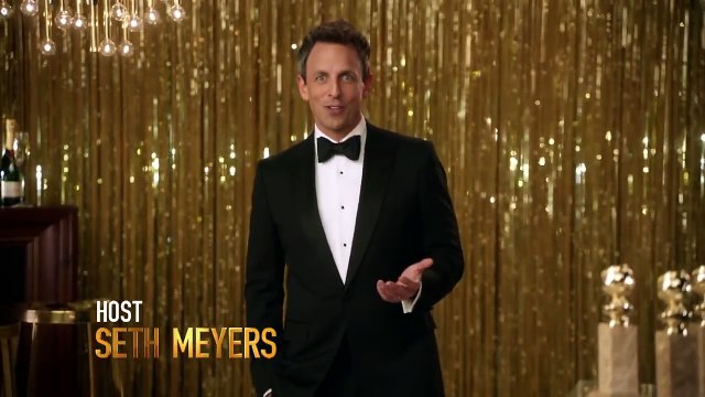 2018 Golden Globes Promo with Seth Meyers