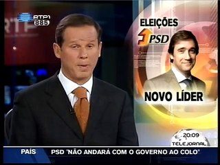 José Sócrates dá os parabéns a Passos Coelho pela eleição e pede “fair play na política” (2010)