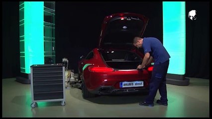 Déposer, poser le pare-chocs arrière AMG GT Type 190