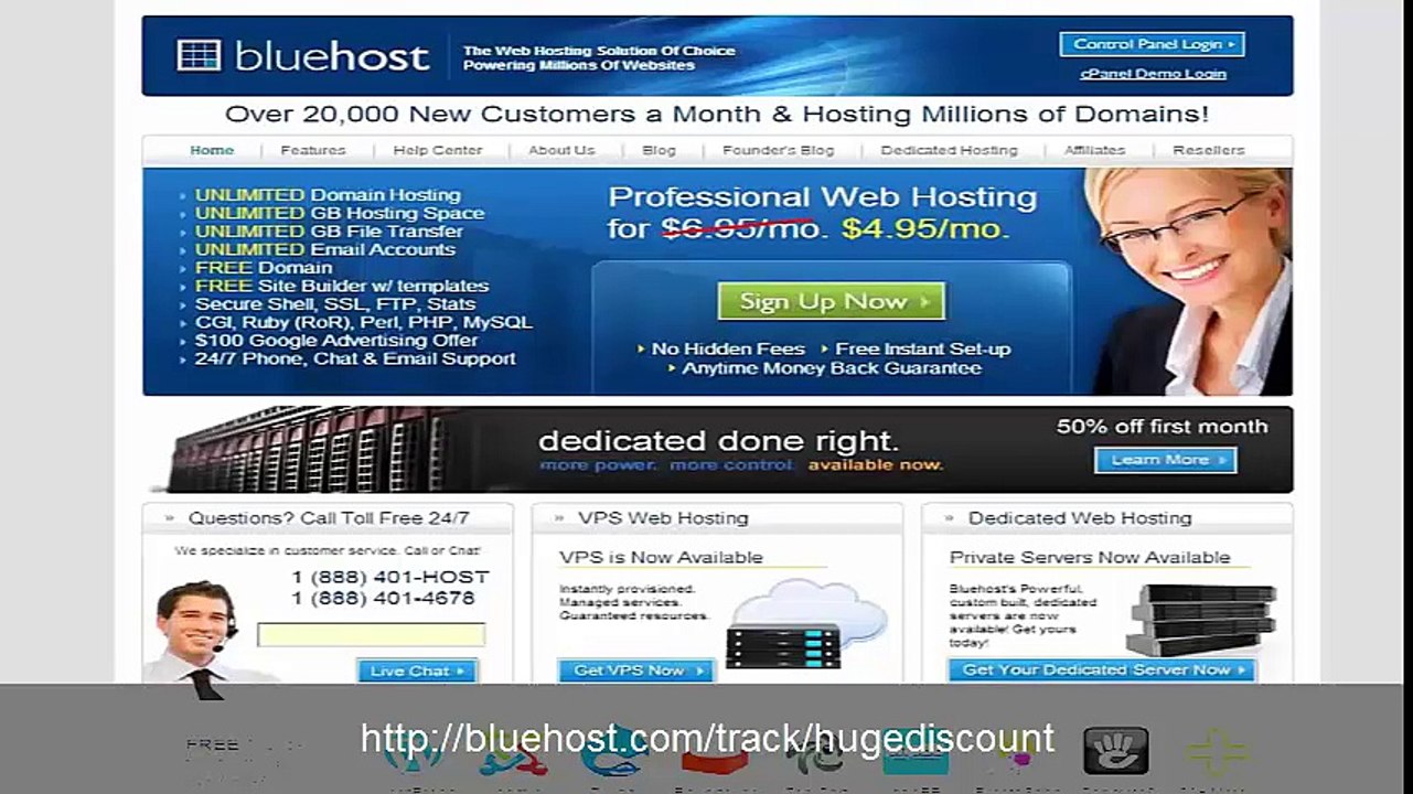 Website Hosting Service Reviews- How To Install Wordpress on BlueHost