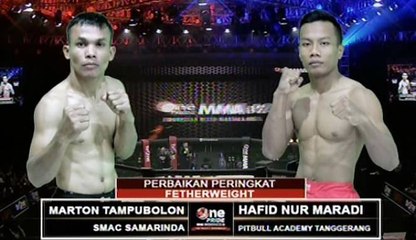 One Pride MMA Feather Weight, Marton T VS Hafid Nur Maradi