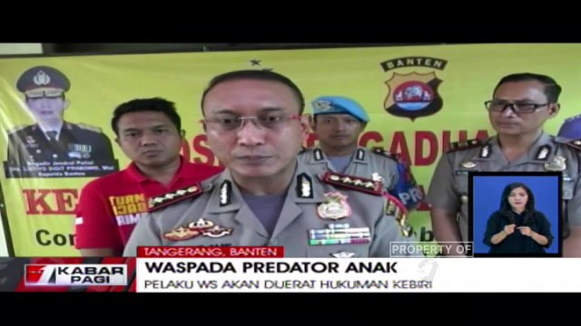 Pelaku Pencabulan 41 Anak di Tangerang Akan Dijerat Hukum Kebiri