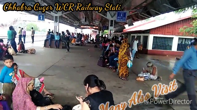 Chhabra WCR Railway Station Rajasthan India ✳✴❇❇✴✳✴✴Many Also V_HD