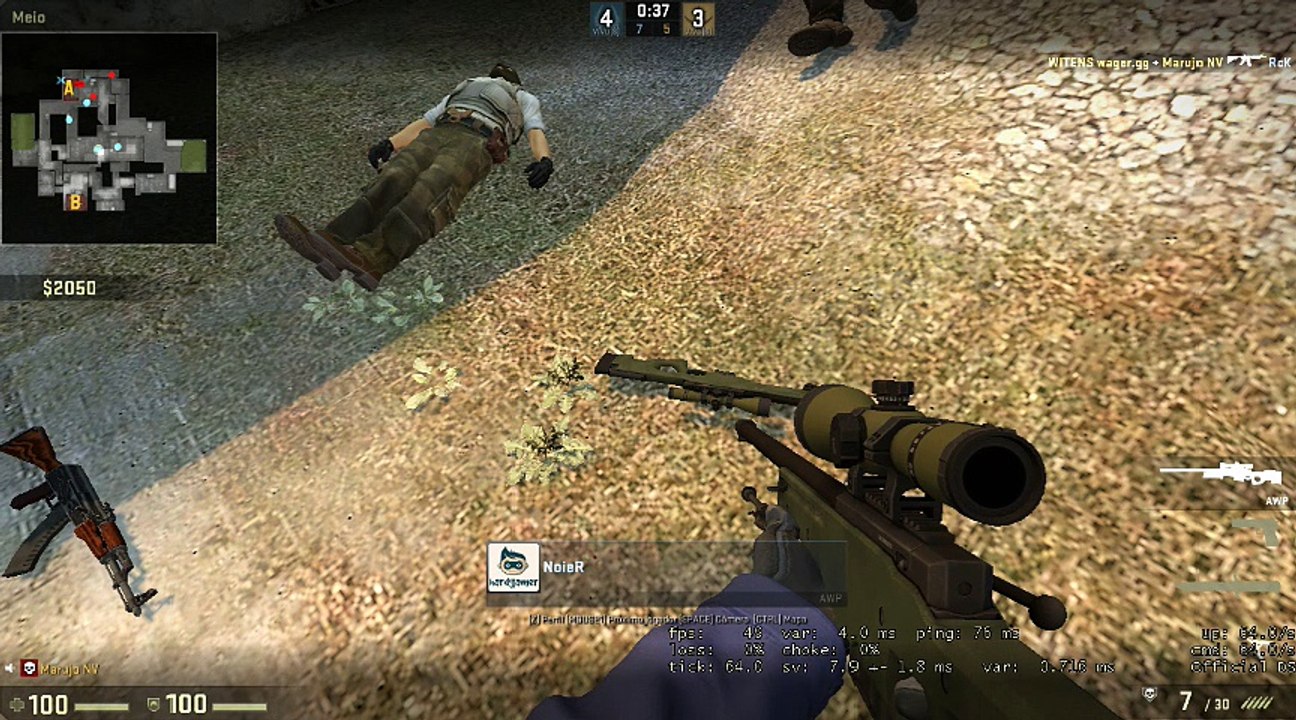como nao jogar cs go
