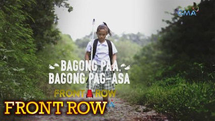 Front Row: Bata, pumapasok ng paaralan gamit ang saklay