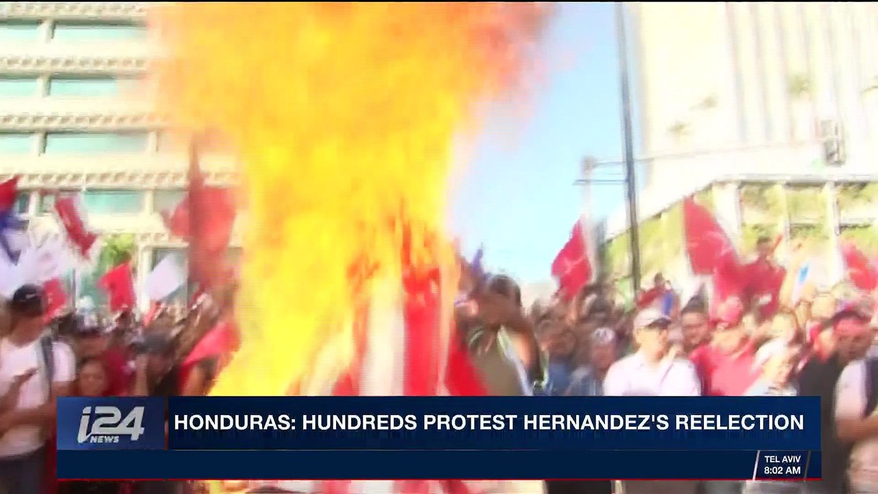 i24NEWS DESK | Honduras: hundreds protest Hernandez's reelection | Sunday, January 7th 2018