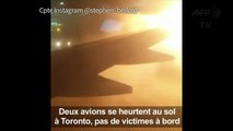 [Actualité] Deux avions se heurtent au sol à Toronto